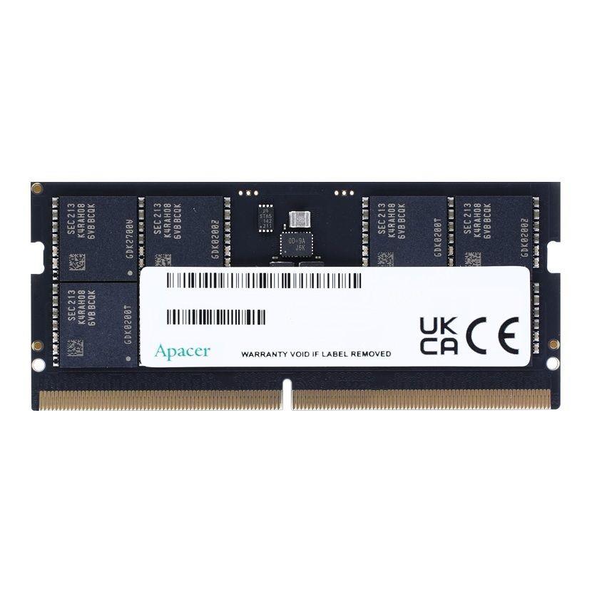 4712389908810 Pamięć SODIMM DDR5 Apacer 8GB (1x8GB) 4800MHz CL40 1,1V  - Incom Group
