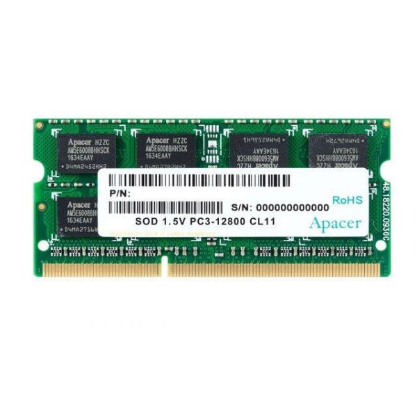 4712389886897  - Incom Group
 Pamięć SODIMM DDR3 Apacer 8GB (1x8GB) 1600MHz CL11 1,5V