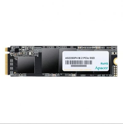 4712389918253  - Incom Group
 Dysk SSD Apacer AS2280P4 1TB M.2 PCIe NVMe Gen3 x4 2280 (3000/2000 MB/s) 3D TLC