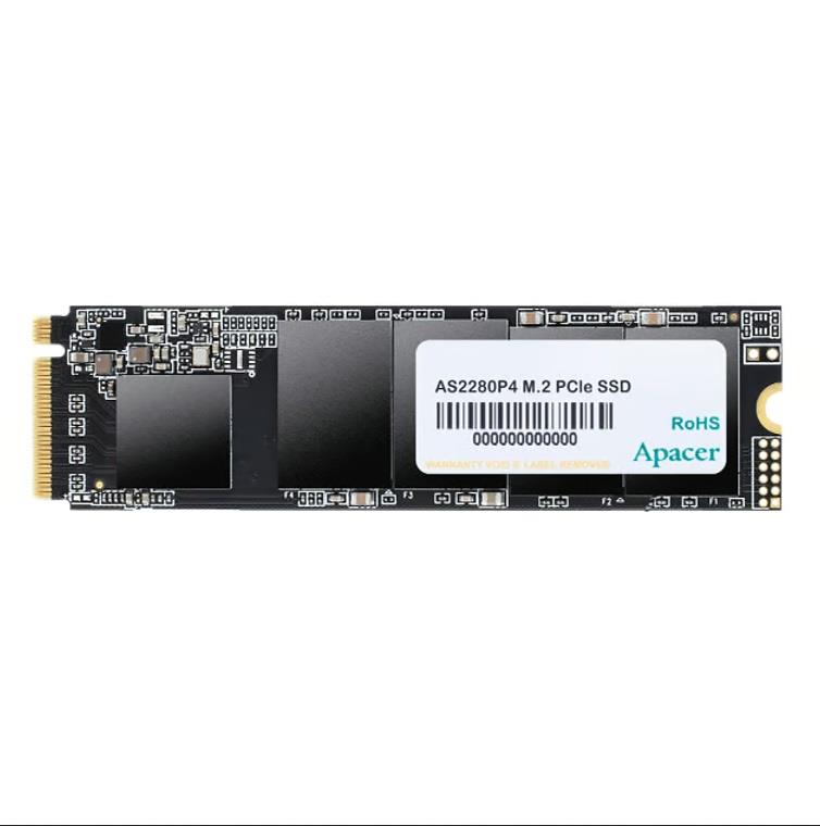 Dysk SSD Apacer AS2280P4 1TB M.2 PCIe NVMe Gen3 x4 2280 (3000/2000 MB/s) 3D TLC 4712389918253  - Incom Group
