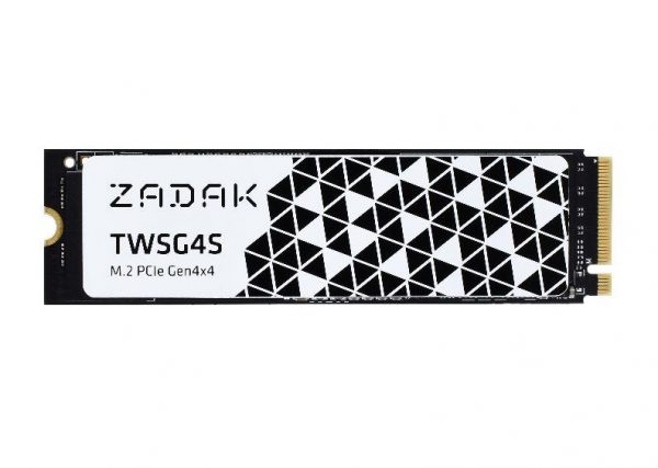  - Incom Group
 4712389919915 Dysk SSD Apacer ZADAK TWSG4S 1TB M.2 PCIe NVMe Gen4 x4 2280 (7400/6400 MB/s) 3D NAND