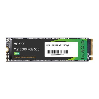 Dysk SSD Apacer AS2280Q4L 1TB M.2 PCIe Gen4x4 2280 (3600/3000 MB/s) 3D NAND 4712389920355  - Incom Group
