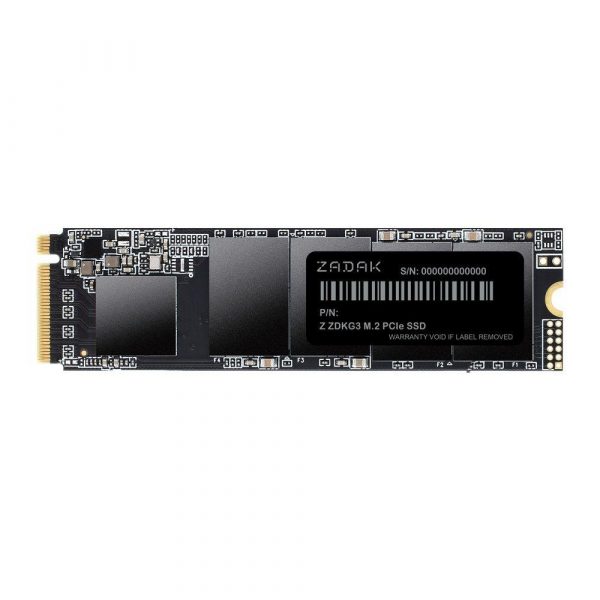 Dysk SSD Apacer ZADAK ZDKG3 1TB M.2 PCIe NVMe Gen3x4 2280 (3000/2000 MB/s) 3D NAND 4712389919649  - Incom Group
