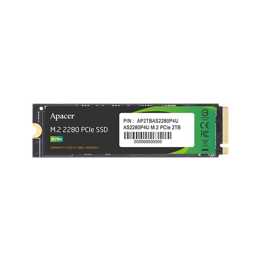  - Incom Group
 Dysk SSD Apacer AS2280P4U 2TB M.2 PCIe Gen3x4 2280 (3500/3000 MB/s) 3D NAND 4712389919373