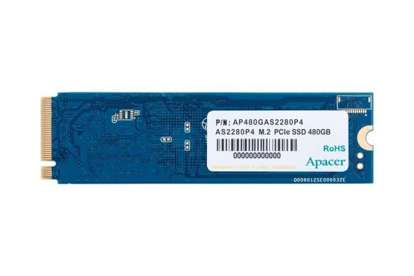  - Incom Group
 Dysk SSD Apacer AS2280P4 256GB M.2 PCIe NVMe Gen3 x4 2280 (1800/1100 MB/s) 3D TLC 4712389918239