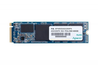 Dysk SSD Apacer AS2280P4 512GB M.2 PCIe NVMe Gen3 x4 2280 (2100/1500 MB/s) 3D TLC 4712389918246  - Incom Group
