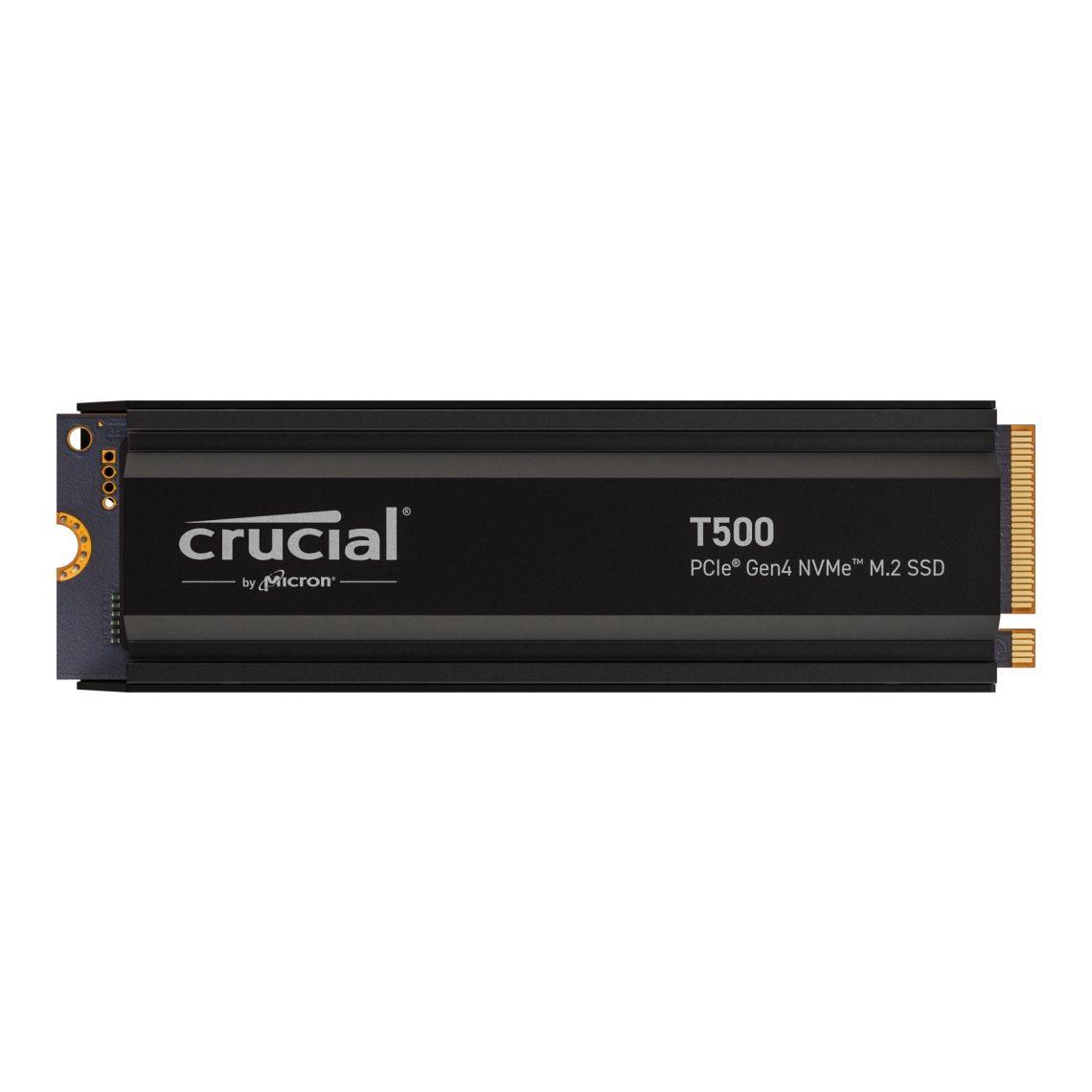  - Incom Group
 0649528940018 Dysk SSD Crucial T500 1TB M.2 PCIe 4.0 NVMe 2280 (7300/6800MB/s) z radiatorem