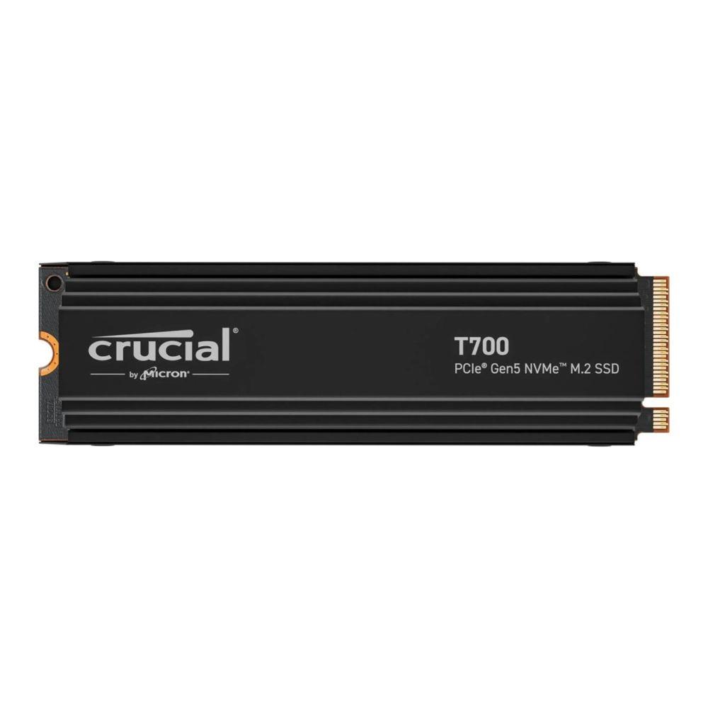 Dysk SSD Crucial T700 4TB M.2 PCIe 5.0 NVMe 2280 (124000/11800MB/s) z radiatorem 0649528936721  - Incom Group
