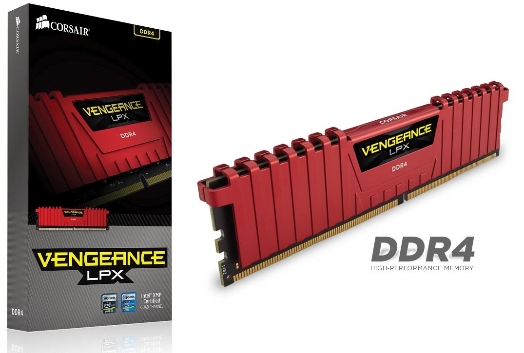  - Incom Group
 0843591069717 Pamięć DDR4 Corsair Vengeance LPX 8GB (1x8GB) 2666MHz XMP 2.0 CL16 1,2V Red