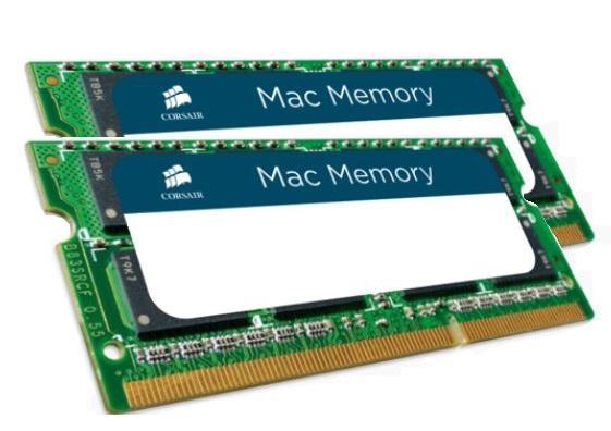 Pamięć SODIMM DDR3 Corsair Mac Memory 8GB (2x4GB) 1333MHz CL9 1,5V 0843591016124  - Incom Group
