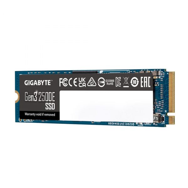  - Incom Group
 Dysk SSD Gigabyte Gen3 2500E 1TB M.2 2280 NVMe PCIe 3.0 x4 (2400/1800 MB/s) 3D NAND 4719331844387