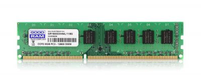 5908267903469  - Incom Group
 Pamięć DDR3 GOODRAM 8GB 1600MHz PC3-12800 CL11 1,35V Low Voltage