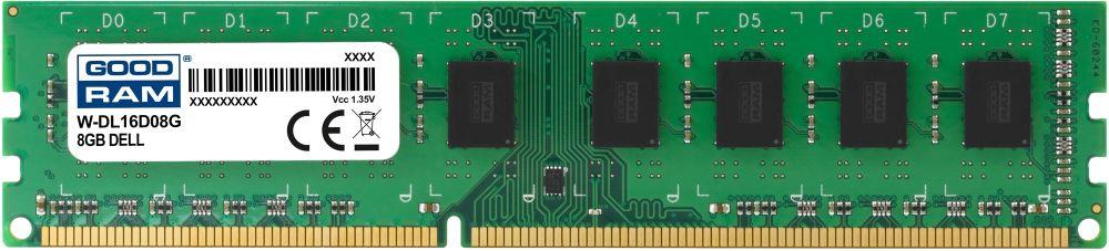 Pamięć DDR3 GOODRAM 8GB DELL 1600MHz PC3L-12800 DDR3 DIMM  - Incom Group
 5908267908846