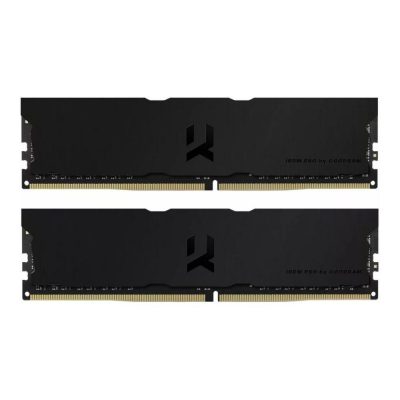 Pamięć DDR4 GOODRAM IRDM PRO Deep Black 32GB (2x16GB) 3600MHz CL18 1,35V Black 5908267965030  - Incom Group
