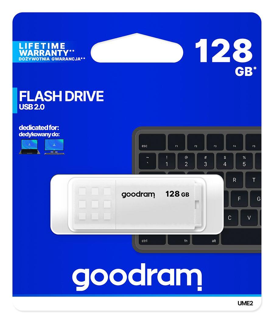 5908267935712  - Incom Group
 Pendrive GOODRAM UME2 128GB USB 2.0 White