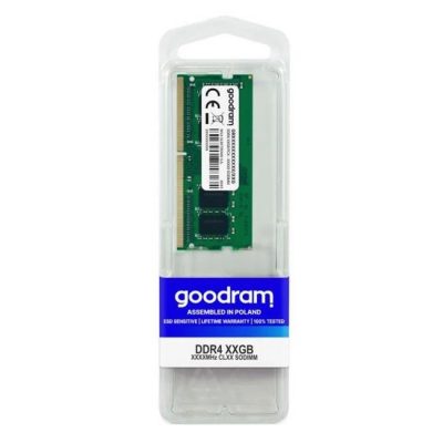  - Incom Group
 Pamięć SODIMM DDR4 GOODRAM 16GB 3200MHz CL22 5908267942918