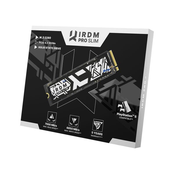 5908267964293 Dysk SSD GOODRAM IRDM PRO SLIM 1TB PCIe M.2 2280 NVMe (7000/5500)  - Incom Group
