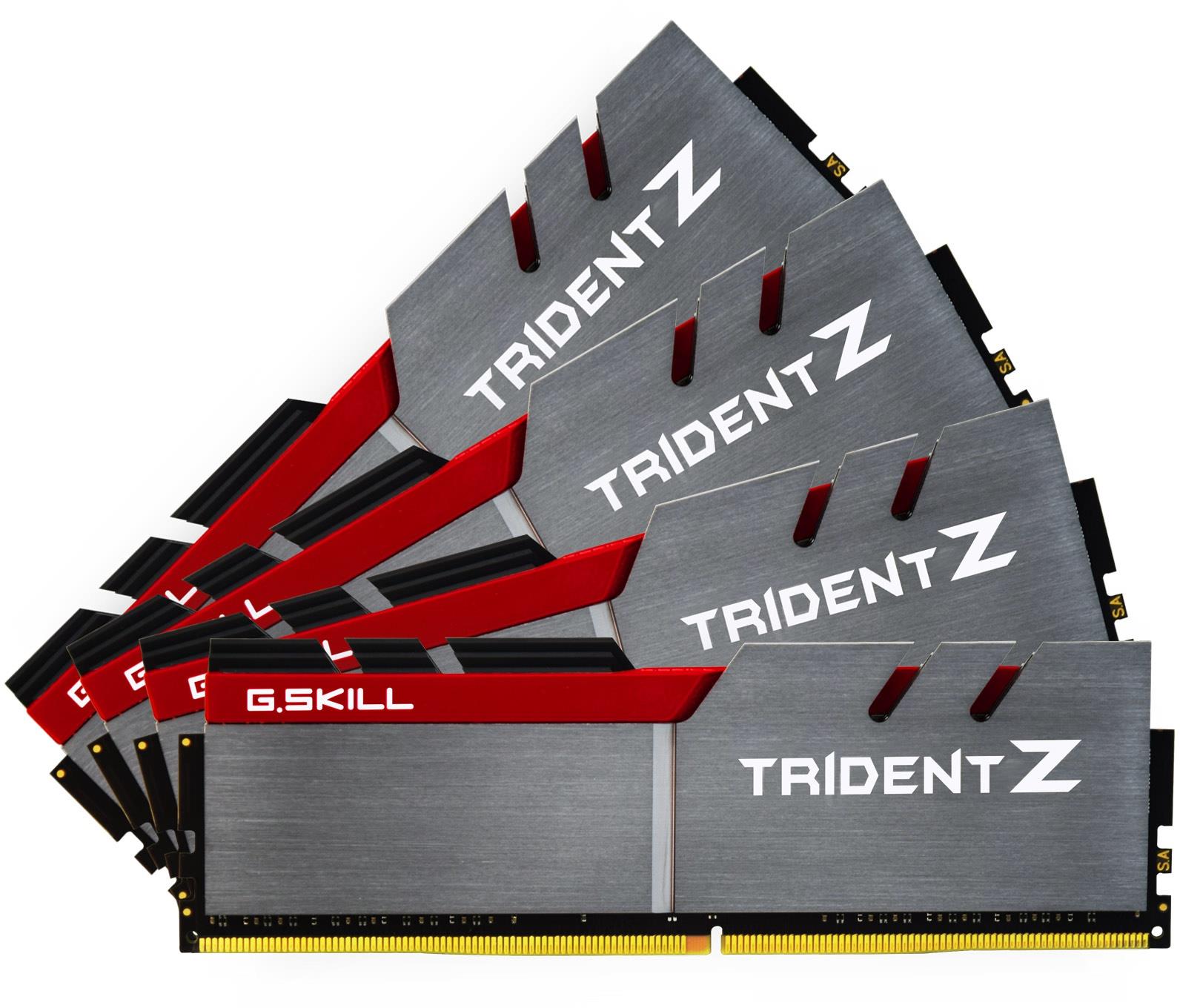 Pamięć DDR4 G.Skill Trident Z 32GB (4x8GB) 3200MHz CL14 1,35V XMP 2.0 4719692009388  - Incom Group
