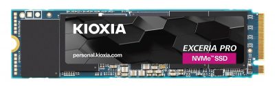 4582563854048 Dysk SSD KIOXIA EXCERIA PRO 1TB PCIe Gen4x4 NVMe (7300/6400 MB/s) 2280-S2-M  - Incom Group
