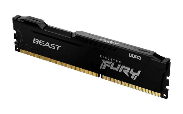 Pamięć DDR3 Kingston Fury Beast 4GB (1x4GB) 1866MHz CL10 1,5V czarna  - Incom Group
 0740617318067