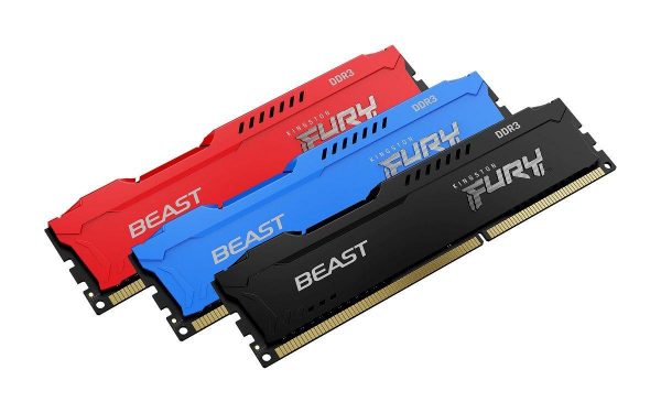  - Incom Group
 Pamięć DDR3 Kingston Fury Beast 8GB (2x4GB) 1866MHz CL10 1,5V czarna 0740617318043