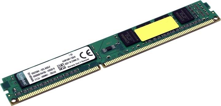 0740617208771 Pamięć DDR3 KINGSTON 4GB 1600MHz CL.11 512x8 OEM  - Incom Group
