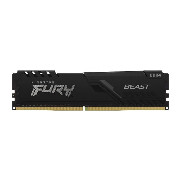 Pamięć DDR4 Kingston Fury Beast 4GB (1x4GB) 3200MHz CL16 1,35V czarna 0740617319941  - Incom Group
