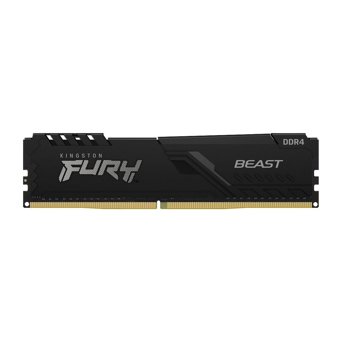  - Incom Group
 0740617319941 Pamięć DDR4 Kingston Fury Beast 4GB (1x4GB) 3200MHz CL16 1,35V czarna