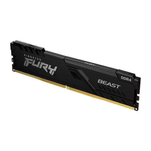 0740617319941  - Incom Group
 Pamięć DDR4 Kingston Fury Beast 4GB (1x4GB) 3200MHz CL16 1,35V czarna