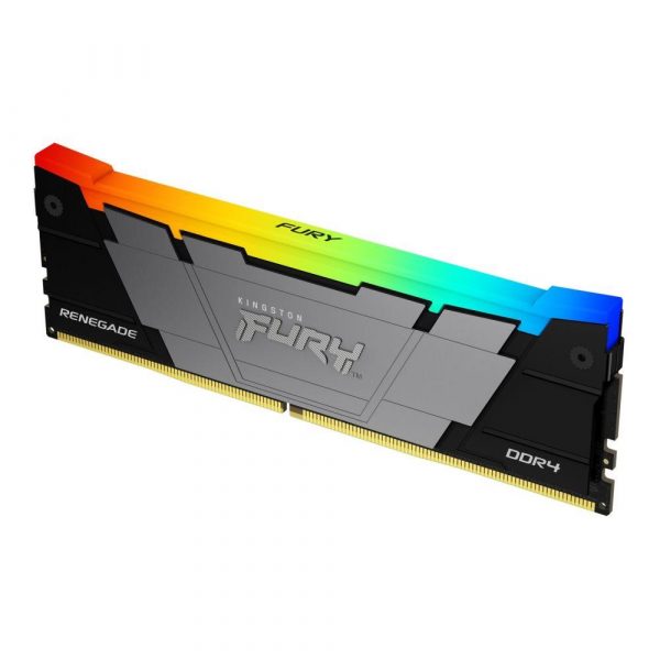 0740617338218 Pamięć DDR4 Kingston Fury Renegade RGB 32GB (1x32GB) 3200MHz CL16 1,35V czarna  - Incom Group
