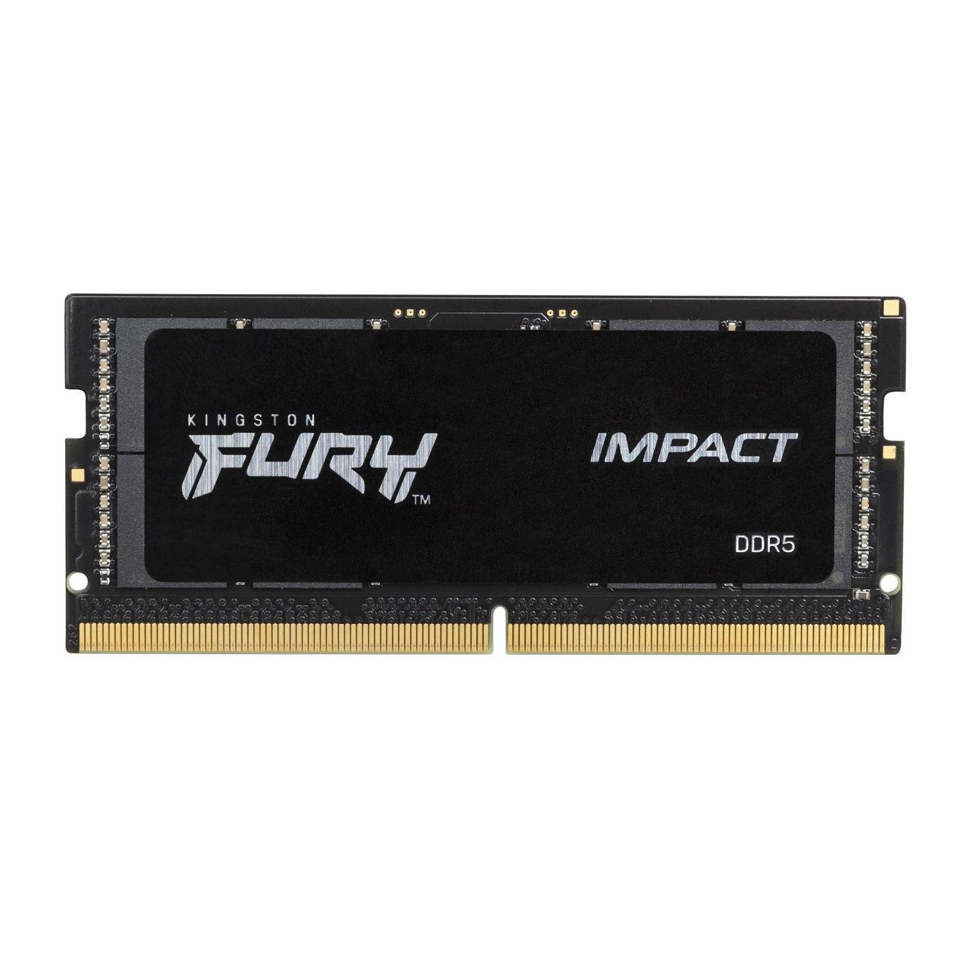 Pamięć DDR5 Kingston FURY Impact 16GB (1x16GB) 4800MHz CL38 1,1V Czarna  - Incom Group
 0740617326154