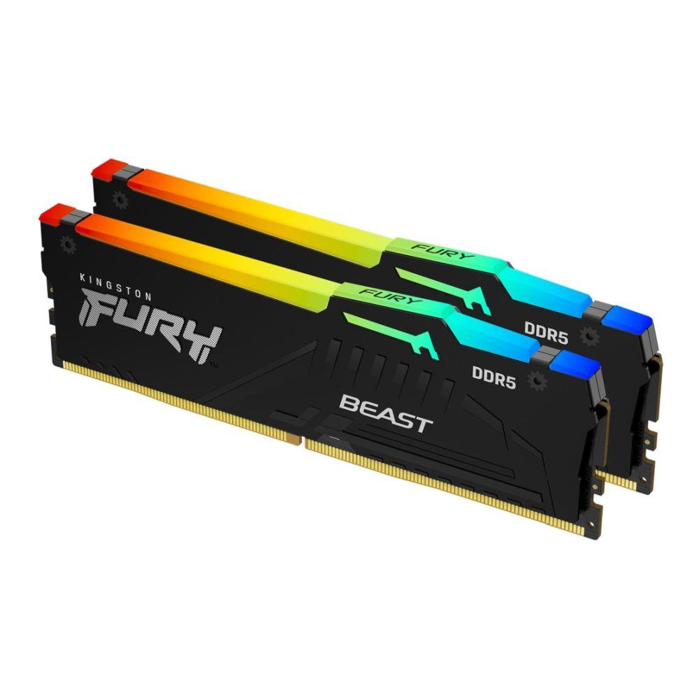   - Incom Group
 Pamięć DDR5 Kingston FURY Beast RGB 32GB (2x16GB) 4800MHz CL38 1,1V Black