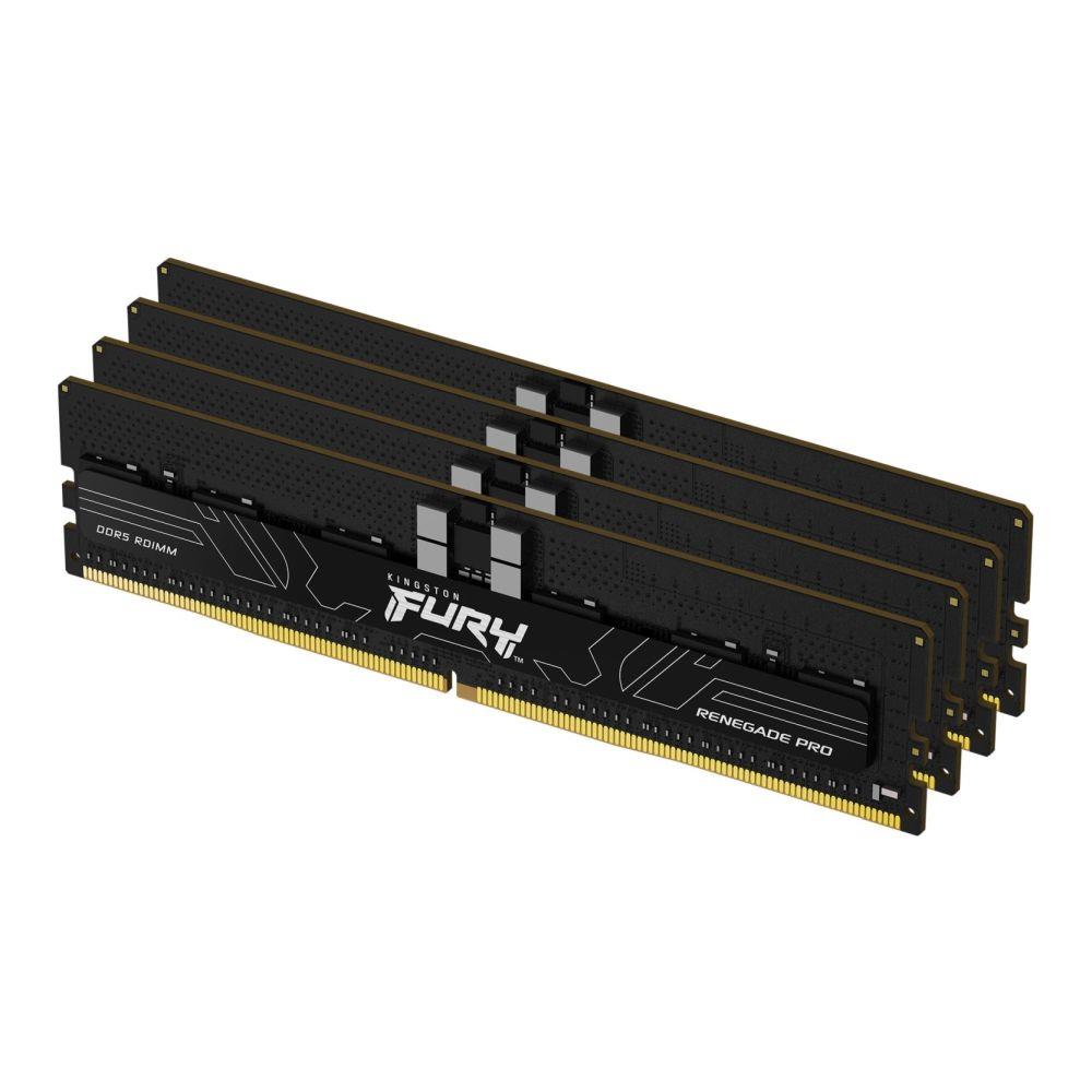 0740617335538 Pamięć DDR5 Kingston FURY Renegade Pro 64GB (4x16GB) 4800MHz CL36 1,1V Reg. ECC  - Incom Group
