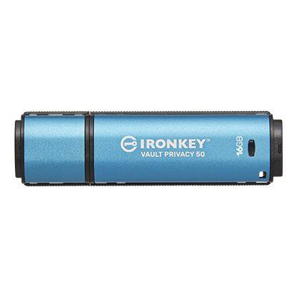 740617329001  - Incom Group
 Pendrive Kingston IronKey Vault Privacy 50 16GB USB 3.2 Gen 1