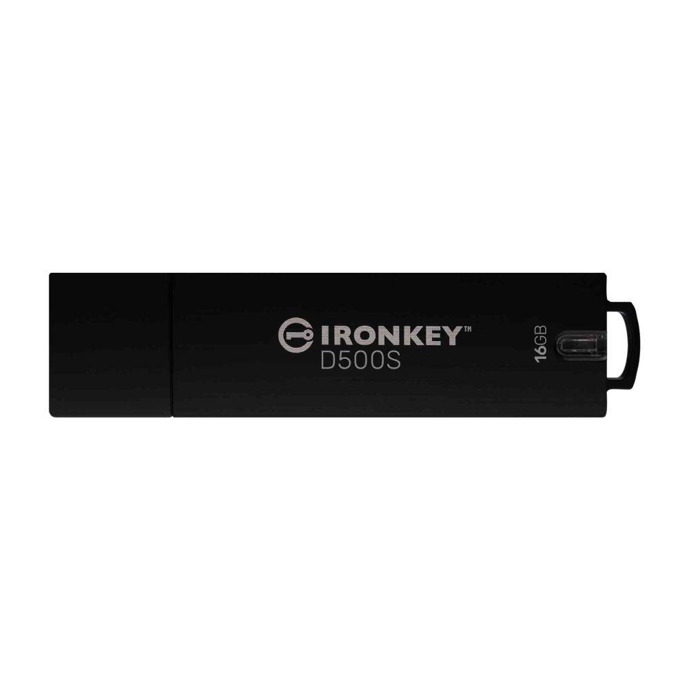 0740617334838  - Incom Group
 Pendrive Kingston Ironkey D500S 16GB USB 3.2 Gen 1 Encrypted FIPS 140-3 Level 3