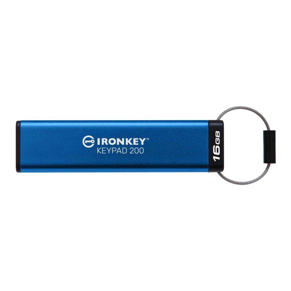  - Incom Group
 Pendrive Kingston IronKey Keypad 200 16GB USB 3.2 Gen 1 0740617330090