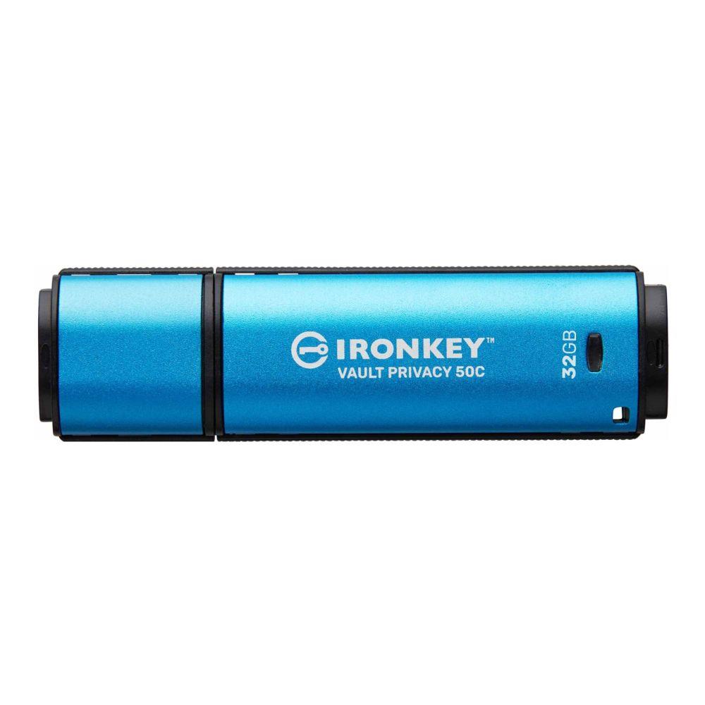  - Incom Group
 0740617330267 Pendrive Kingston IronKey Vault Privacy 50C 32GB USB 3.2 Gen 1 Type-C