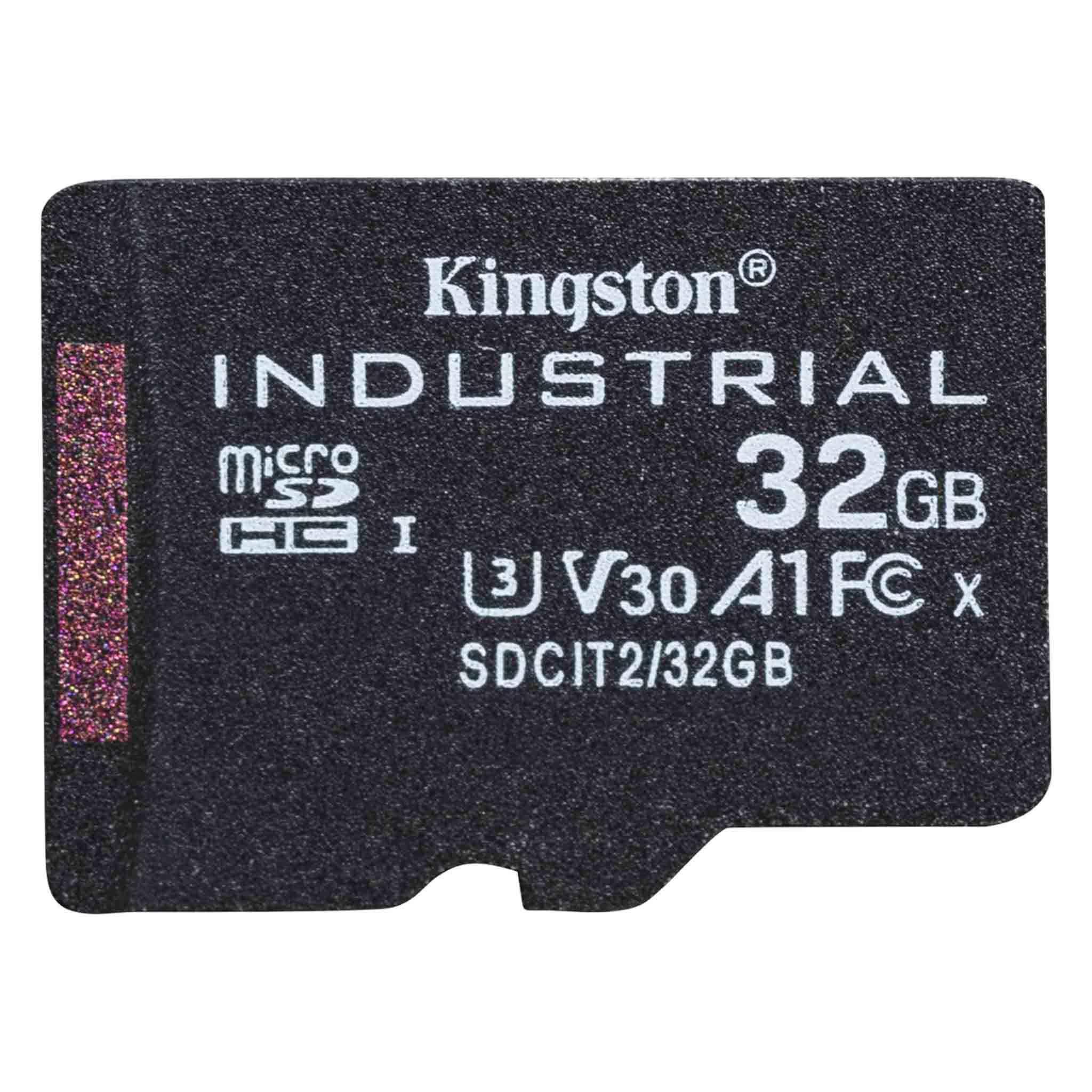 0740617321067  - Incom Group
 Karta pamięci Kingston Industrial microSD 32GB Class 10 UHS-I U3