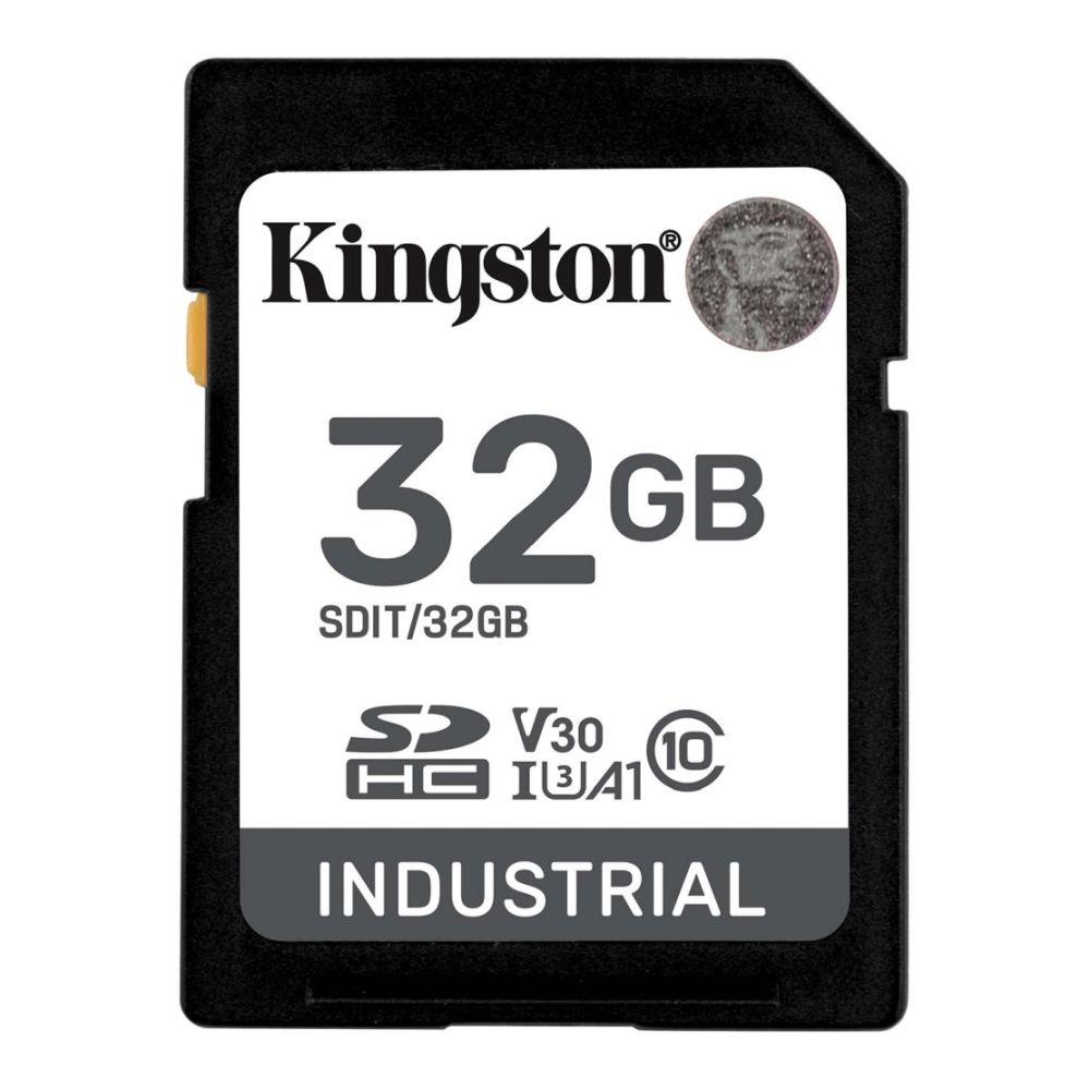 Karta pamięci SDHC Kingston Industrial 32GB Class 10 UHS-I U3 V30 A1 0740617335460  - Incom Group
