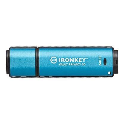 0740617329162  - Incom Group
 Pendrive Kingston IronKey Vault Privacy 50 64GB USB 3.2 Gen 1