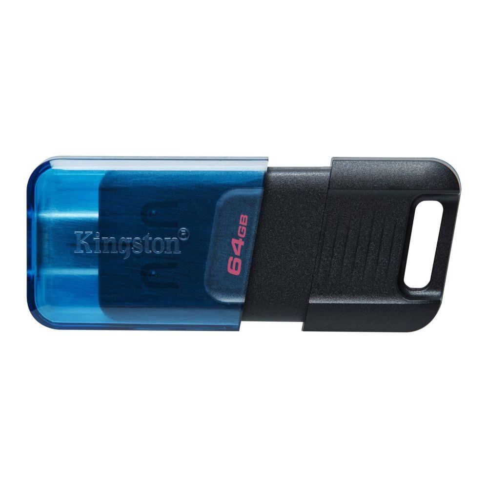 Pendrive Kingston DataTraveler 80M 64GB USB 3.0 Type-C 0740617330656  - Incom Group
