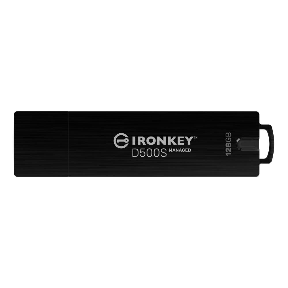 Pendrive Kingston Ironkey D500SM 128GB USB 3.2 Gen 1 Encrypted FIPS 140-3 Level 3 Managed  - Incom Group
 0740617338348