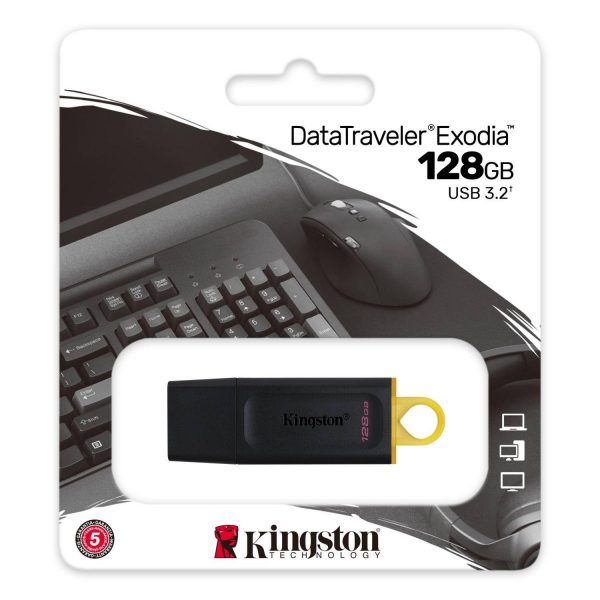  - Incom Group
 Pendrive Kingston DataTraveler Exodia 128GB USB 3.2 Gen 1 0740617309928