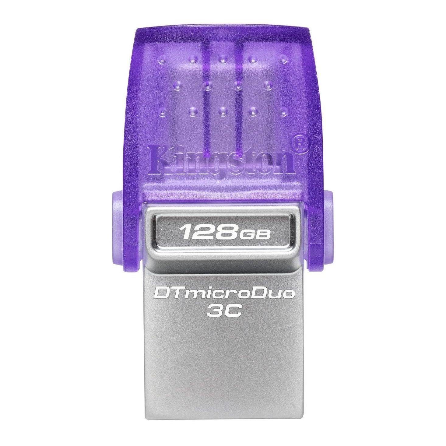  - Incom Group
 0740617328165 Pendrive Kingston DataTraveler microDuo 3C 128GB 200MB/S DUAL USB-A + USB-C 3.2 Gen 1