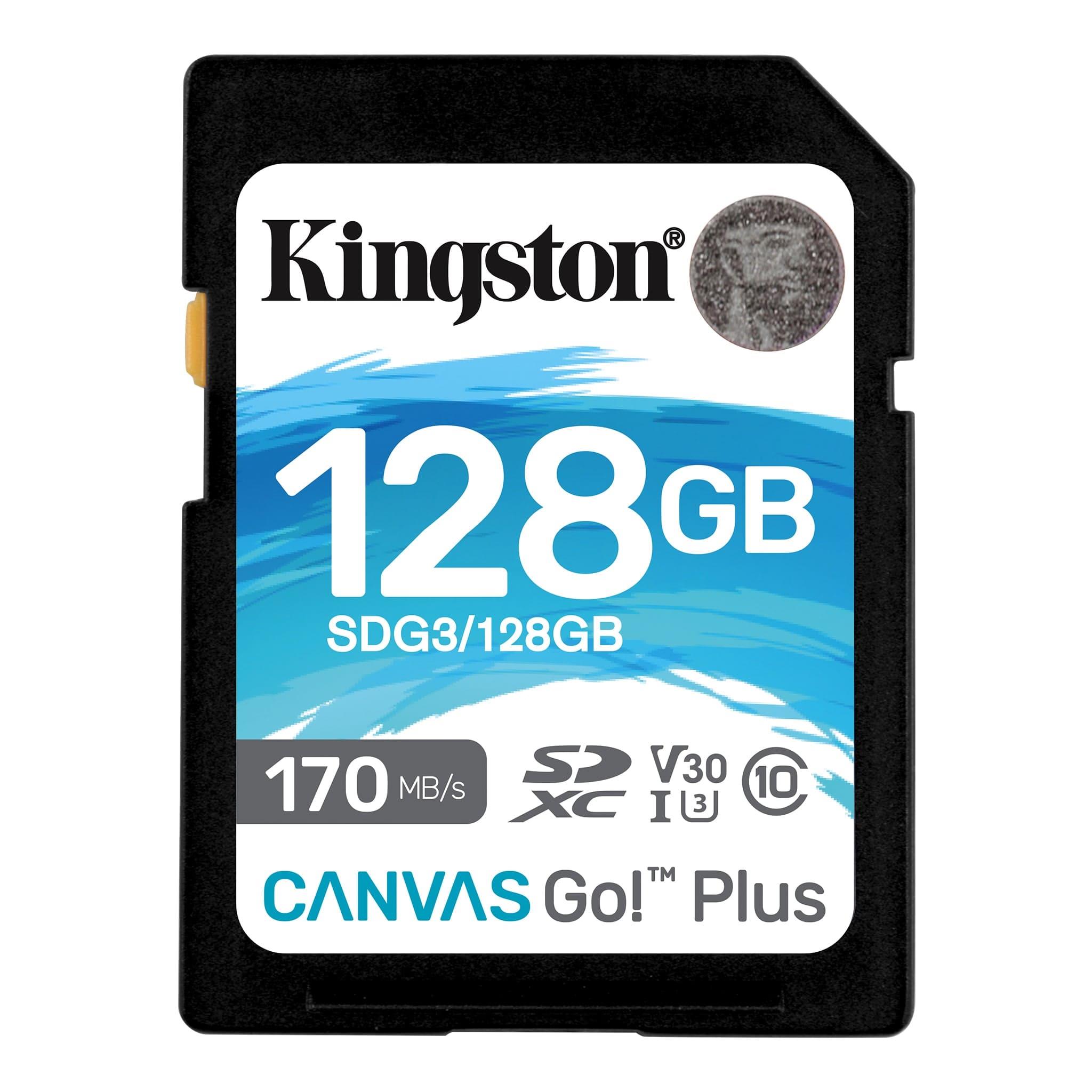  - Incom Group
 0740617301458 Karta pamięci Kingston SD Canvas Go! Plus 128GB Class 10