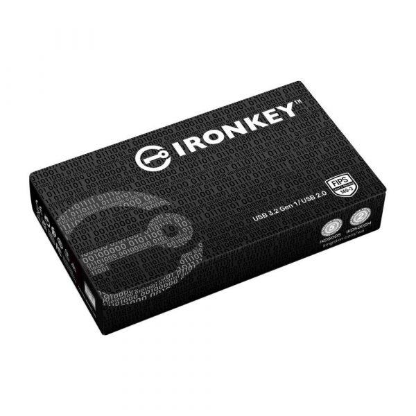 Pendrive Kingston Ironkey D500S 256GB USB 3.2 Gen 1 Encrypted FIPS 140-3 Level 3 0740617334715  - Incom Group
