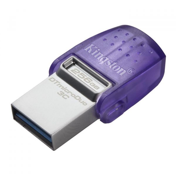  - Incom Group
 0740617328110 Pendrive Kingston DataTraveler microDuo 3C 256GB 200MB/S DUAL USB-A + USB-C 3.2 Gen 1