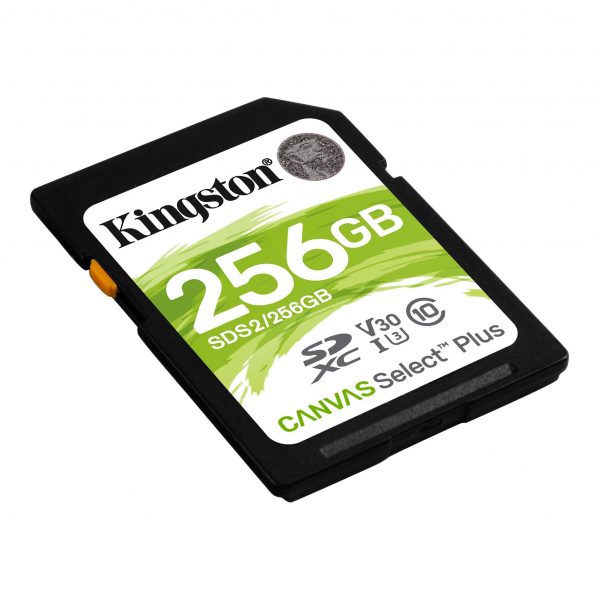 Karta pamięci Kingston SD Canvas Select Plus 256GB  - Incom Group
 0740617298123