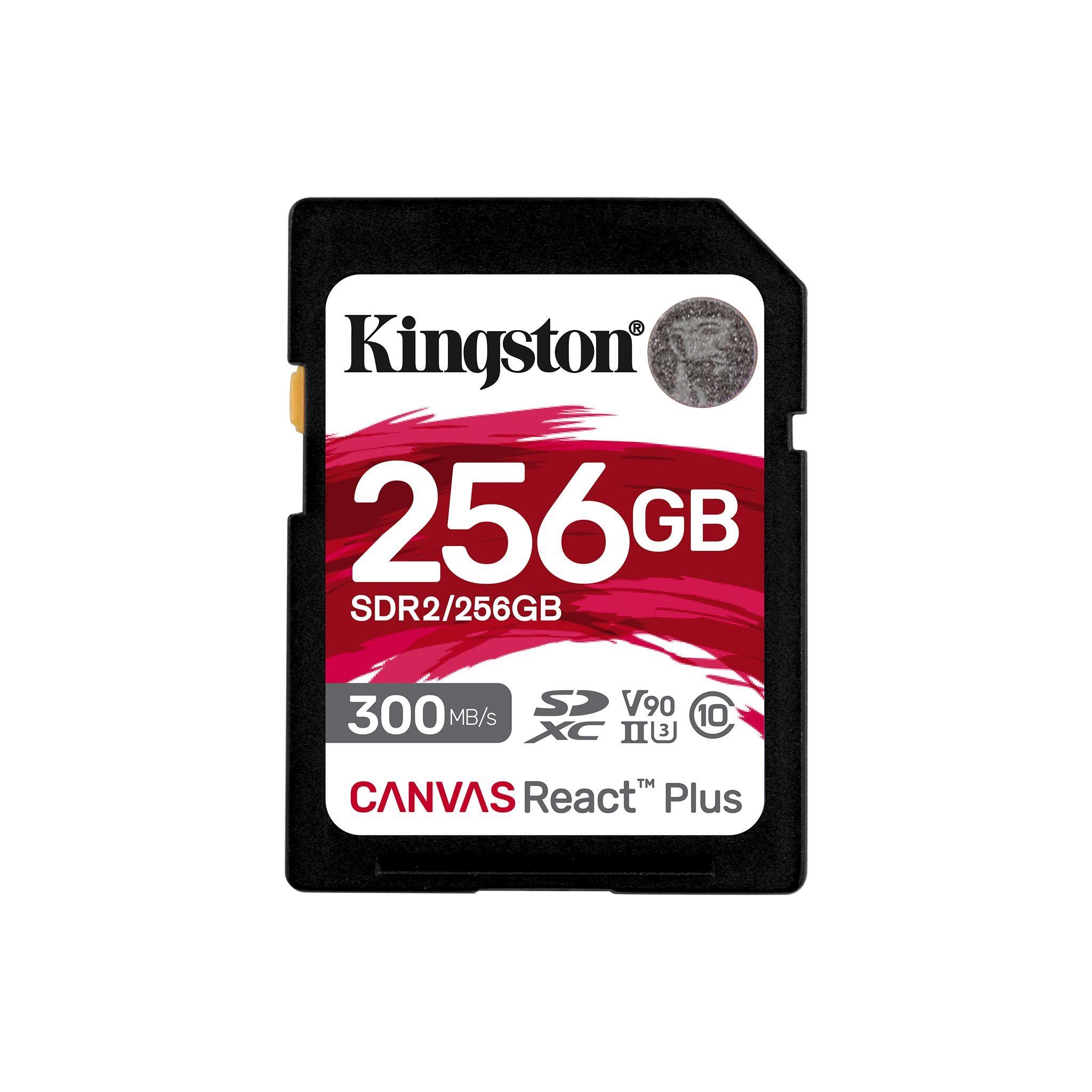  - Incom Group
 Karta pamięci Kingston SDXC Canvas React Plus 256GB Class 10 UHS-II 0740617301977