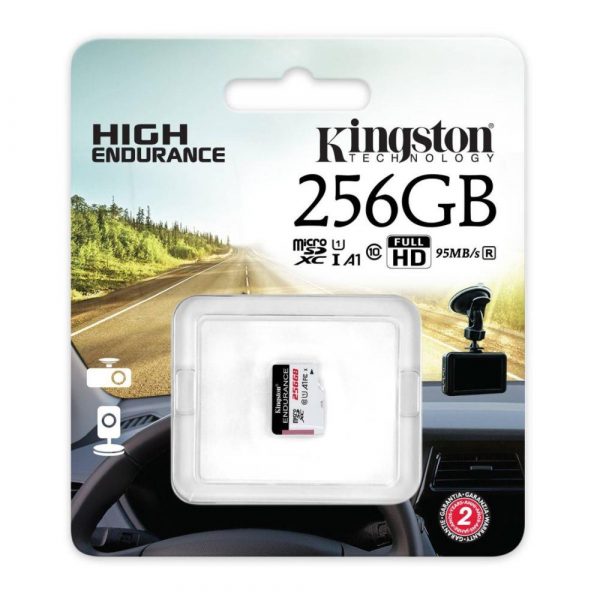  - Incom Group
 Karta pamięci Kingston microSD High-Endurance 256GB Class 10 UHS-I U1 0740617335330